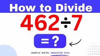 462รท7 Divide 462 by 7 - Long division Method