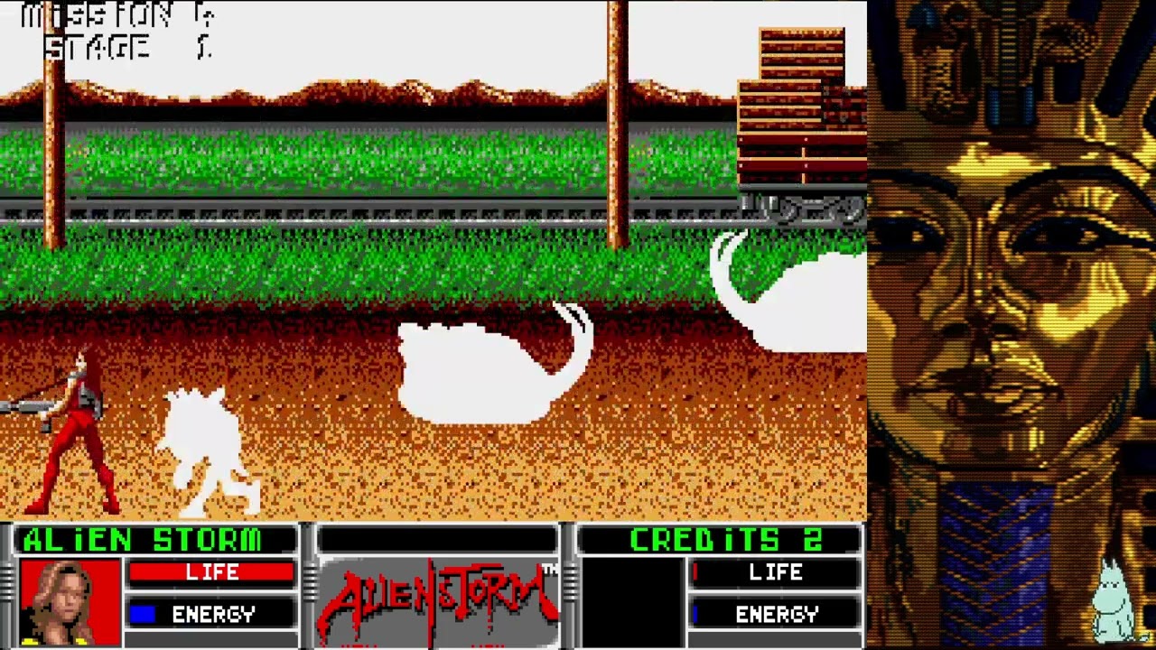 Commodore Amiga 40th Anniversary Special - Alien Storm (Playthrough)