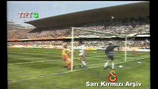 1990 1991 Galatasaray Beşiktaş Şampi̇yonluk Maçi
