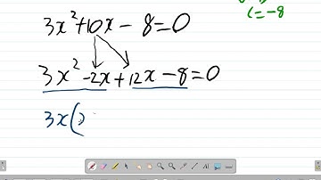 Quadratic Equation Example 2 - CSEC Mathematics
