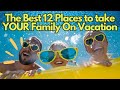 12 Top 12 Family Vacation Spots in the U.S. 🏖️