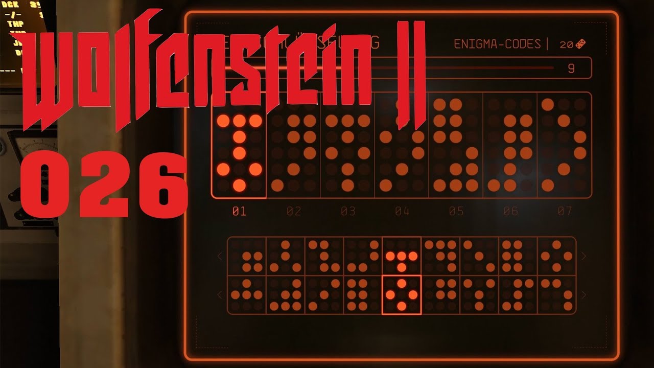 ALLE VORTEILE & ENIGMA CODES ALLEINE LÖSEN, Wolfenstein: TNO #026