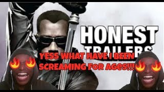 Honest Trailers - The Blade Trilogy REACTION!!!
