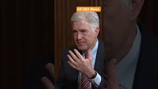 Neil Gorsuch recently discussed how the judicial system works #america #usa