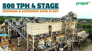 PROPEL | 500 TPH 4 STAGE CRUSHING & SCREENING SAND PLANT WITH WASHING SYSTEM | PROPEL. ALWAYS AHEAD