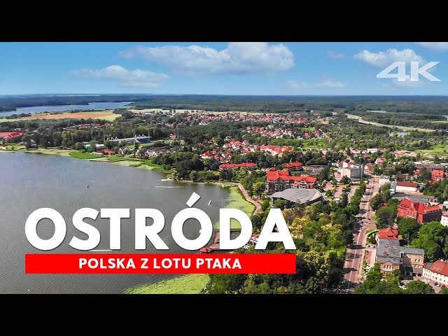 Ostroda Z Lotu Ptaka Polska Z Drona Lot Nad Miastem 4k Movie Drone Footage Youtube