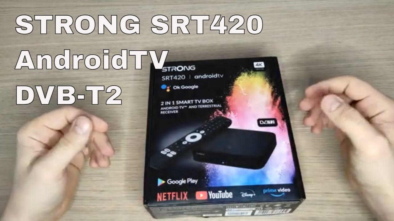 Smart TV Strong SRT 420, 4K, Android TV, TDT, Chromecast