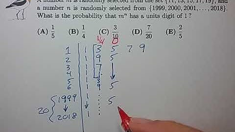 2018 AMC 10A Prob 19