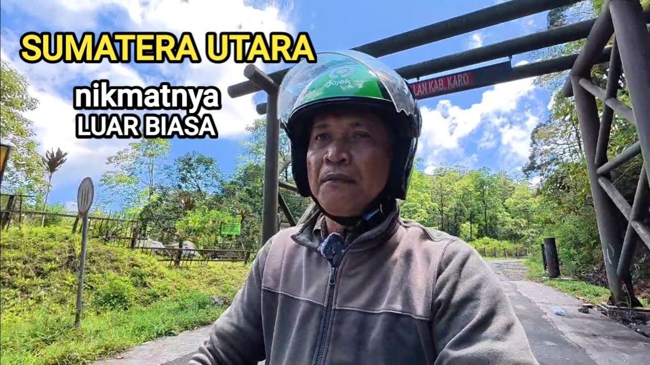 MENJELAJAHI PEDESAAN DENGAN ALAMNYA YANG INDAH DARI BINJAI KE KABANJAHE | SUMATERA UTARA | MOTOVLOG