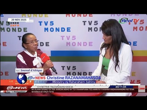 REAL NEWS NY VAOVAO MARINA MIVANTANA 20 NOVAMBRA 2025 Madagascar