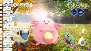Novos Ovos 2km! Evento Stardust em Dobro no Pokémon GO