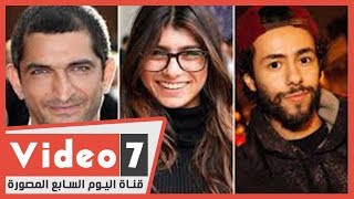 رامى يوسف وعمرو واكد فى مصيدة ممثلة إباحية.. جدل جديد يستفز العرب