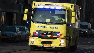 [Compilatie] 11x A1 MICU Met Spoed / A1 In Amsterdam, Purmerend Hoorn & Alkmaar