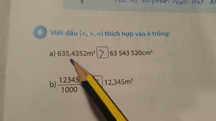 Cùng em học toán lớp 5 tập 2 trang 61 năm 2024