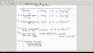 Lecture13-Part1: Growth of Functions - Hardy v.s. Landau/Knuth Notation (Corrected Version)
