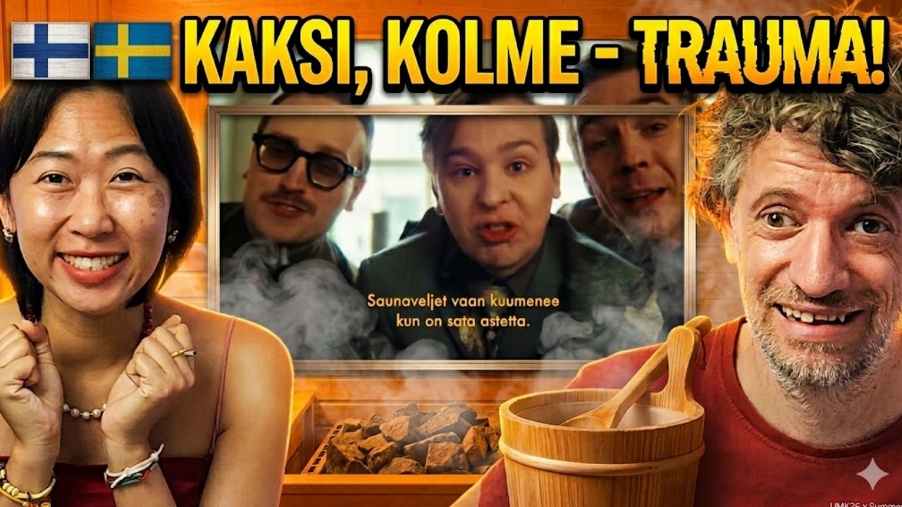 YKSI, KAKSI, KOLME - TRAUMA! 🇫🇮🇸🇪 | KAJ - How are you? (UMK26) Reaction