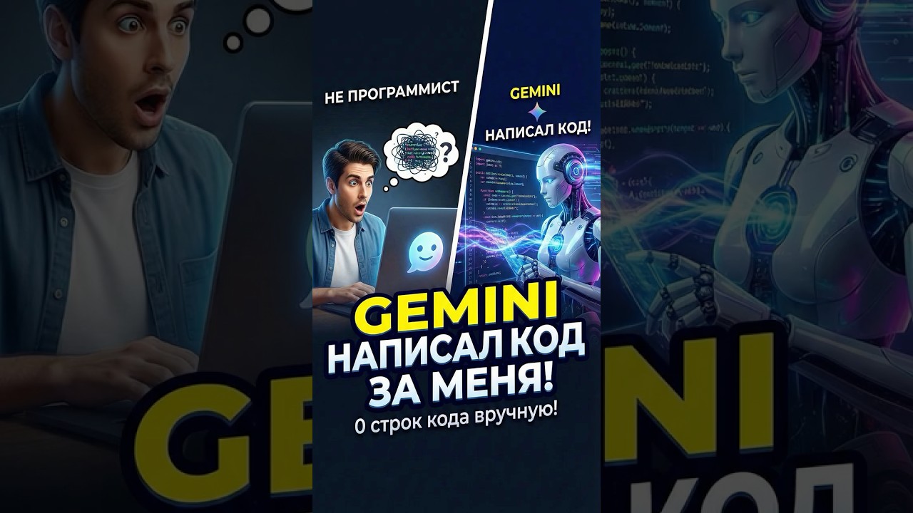 Я НЕ программист. Но Gemini написал это!