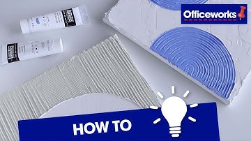 How to Make Textured Art with Liquitex Modelling Paste