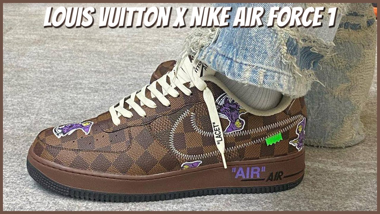 SNEAKER] Louis Vuitton x Nike Air Force 