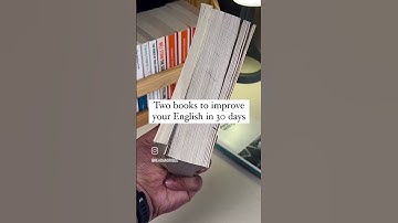 Two books to improve your English in 30 days