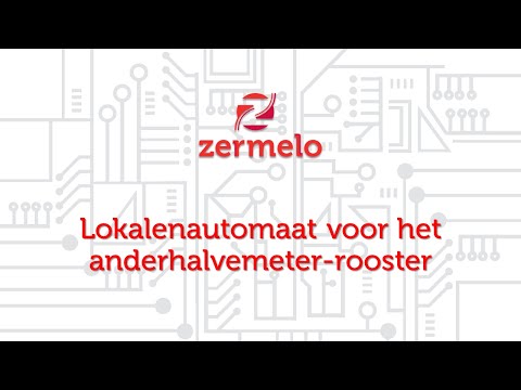 Lokalenautomaat voor het anderhalvemeter-rooster