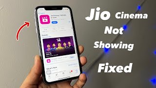 Jio Cinema not showing in Appstore