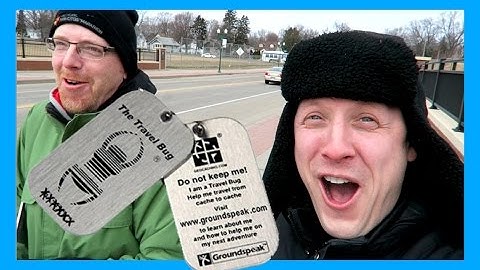 HOW NOT TO DROP A GEOCACHING TRACKABLE!