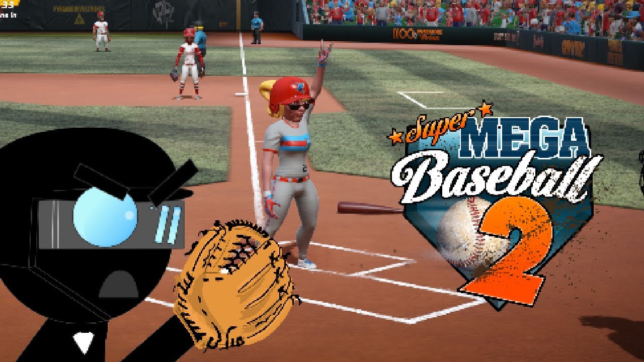 IT'S TIME FOR BASEBALL!!!!!!!!!!!!!!!!!!!!!!!!!! / Super Mega Baseball 2 funny moments
