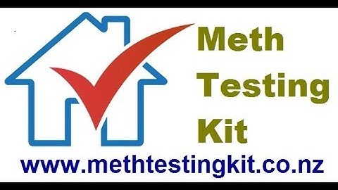 Actual Test with NO Meth contamination - DIY Home Meth Testing Kit www.methtestingkit.co.nz