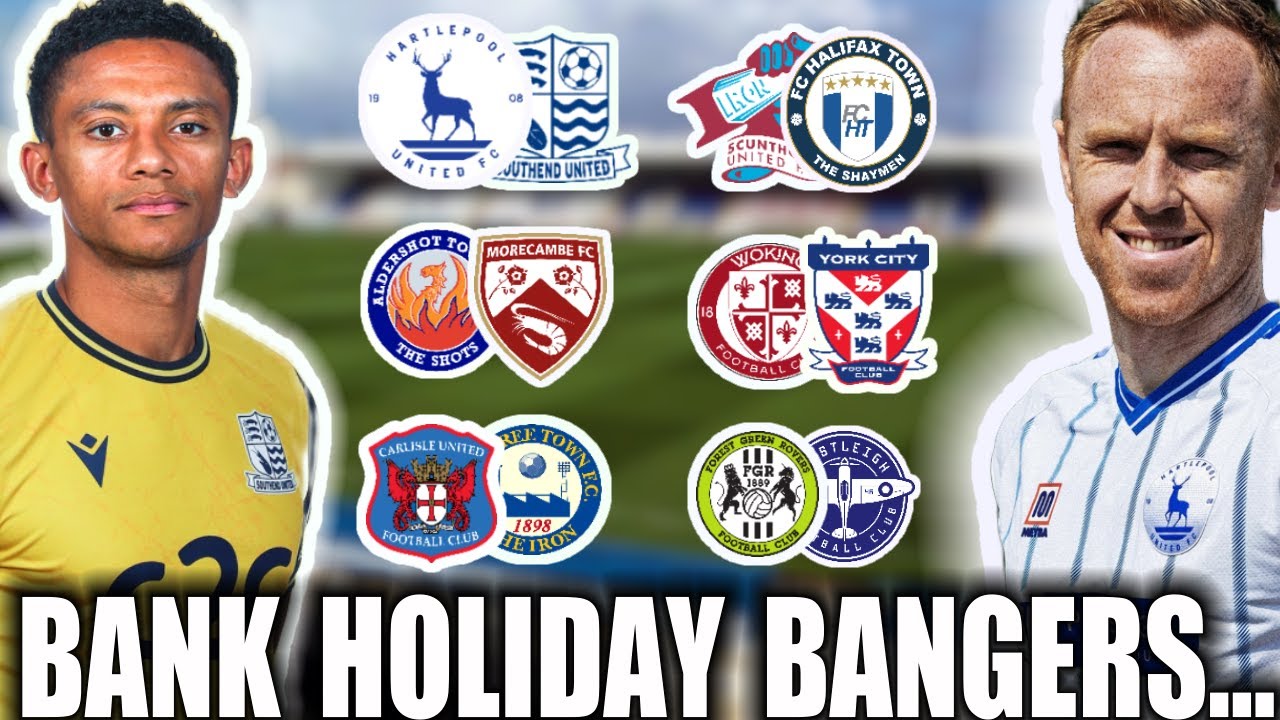 OUR GAMEWEEK 5 NATIONAL LEAGUE PREDICTIONS! HARTLEPOOL V SOUTHEND | SCUNTHORPE V HALIFAX