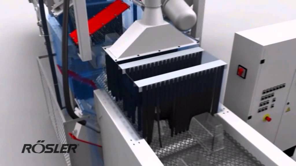 Rosler RDGE Wire Mesh Belt Machine