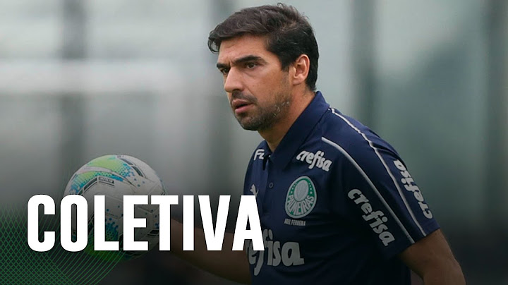 COLETIVA | ABEL FERREIRA | Palmeiras x Botafogo