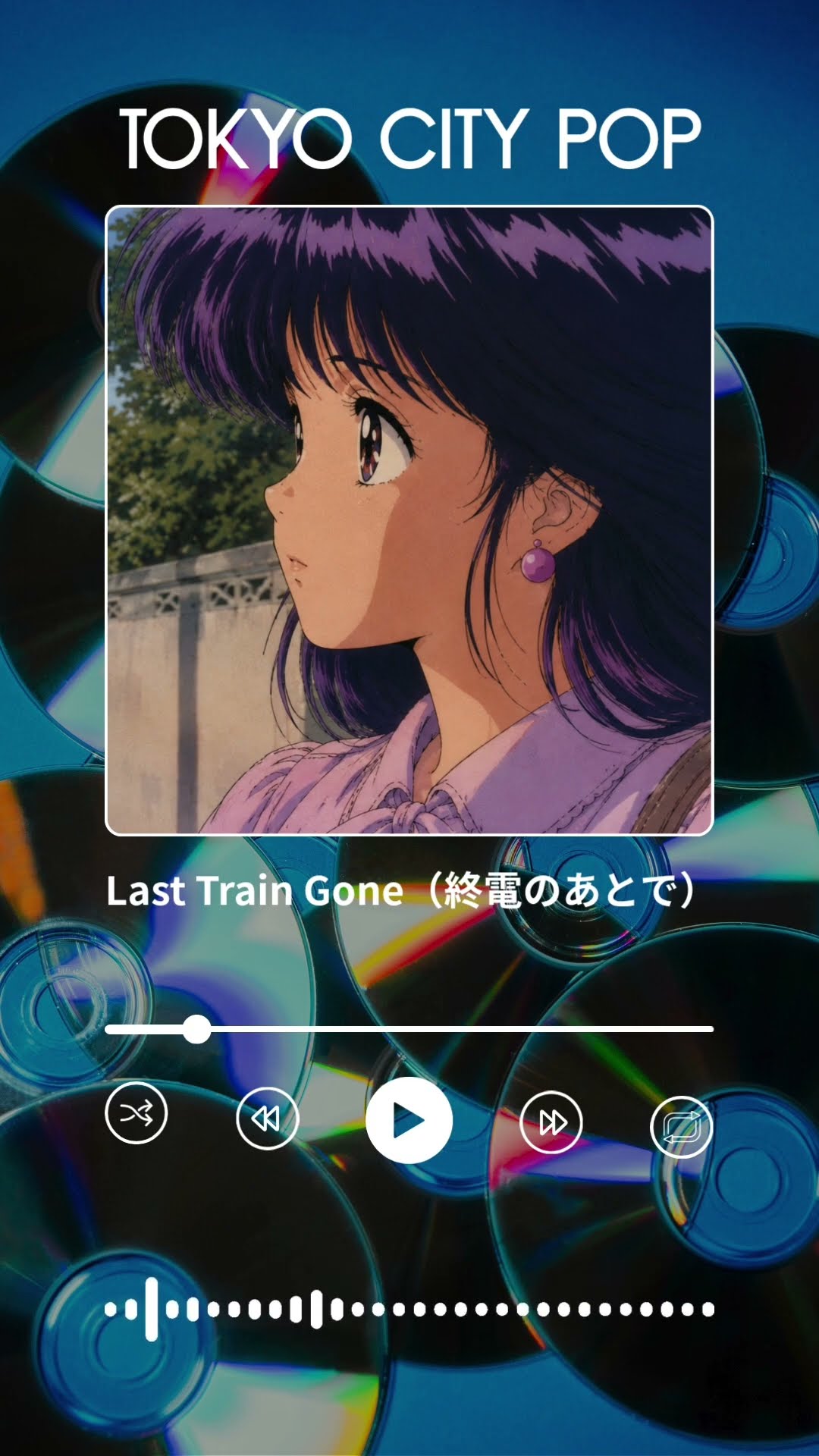 80s Japanese City Pop｜Last Train Gone (終電のあとで) 🚉🌙 #shorts