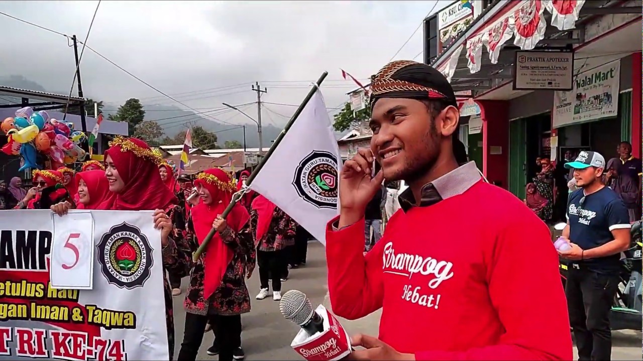 karnaval HUT  RI  ke  74  Kecamatan Sirampog by GHAZPER S Ful 