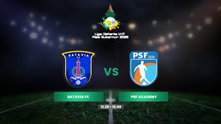 6 SEPTEMBER 2025 LIGA JAKARTA U-17 2025 | BATAVIA FC VS PSF ACADEMY