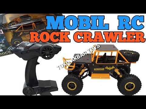 Unboxing Mobil Remot 4WD Crawler | Mainan Anak Laki-laki | RC Offroad Car 4x4 Batman 2.4G. 