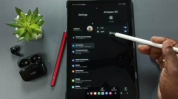 SAMSUNG Galaxy Tab A9+ 5G | How to Connect Bluetooth Earbuds to Your Tablet