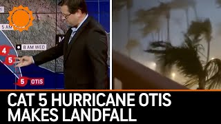 Cat 5 Hurricane Otis Makes Landfall in Mexico AccuWeather