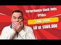 Performance Stock Units (PSUs): Same Grant, $0 or $569,000 — Two Different Tax Problems