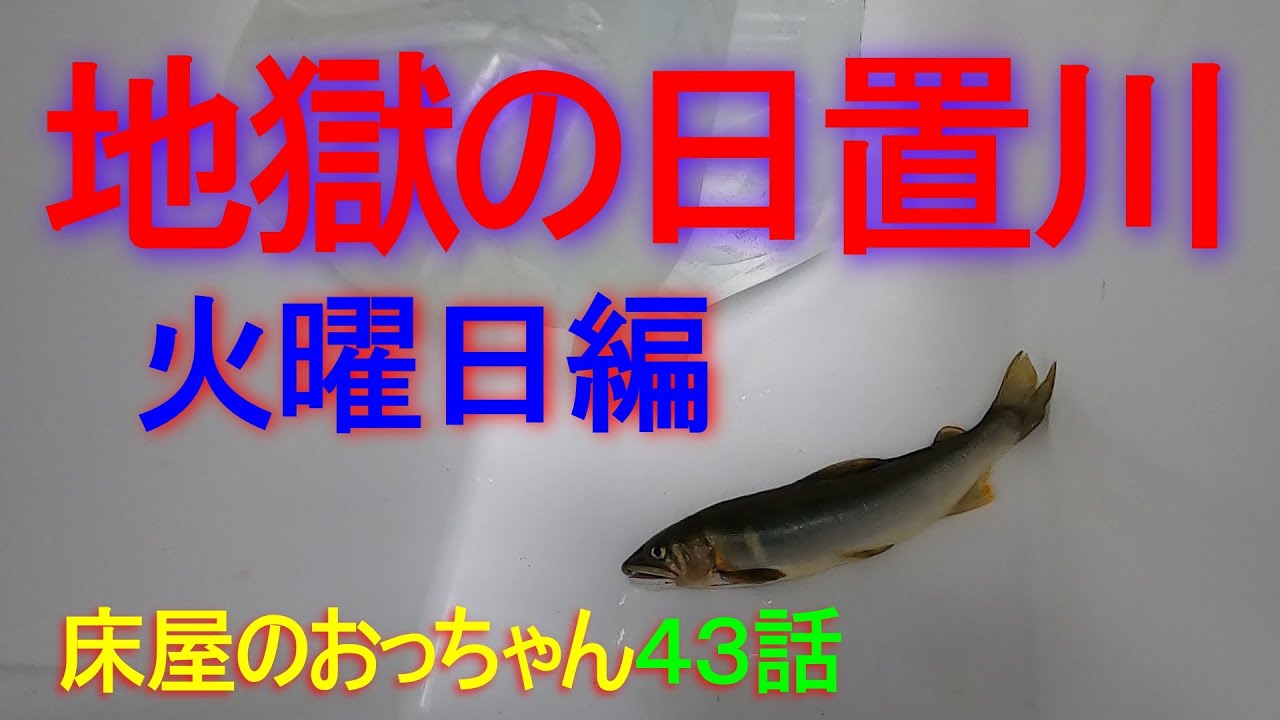 【鮎釣り】地獄からの鬼の手招き!!　またもや日置川でドボンの巻!!