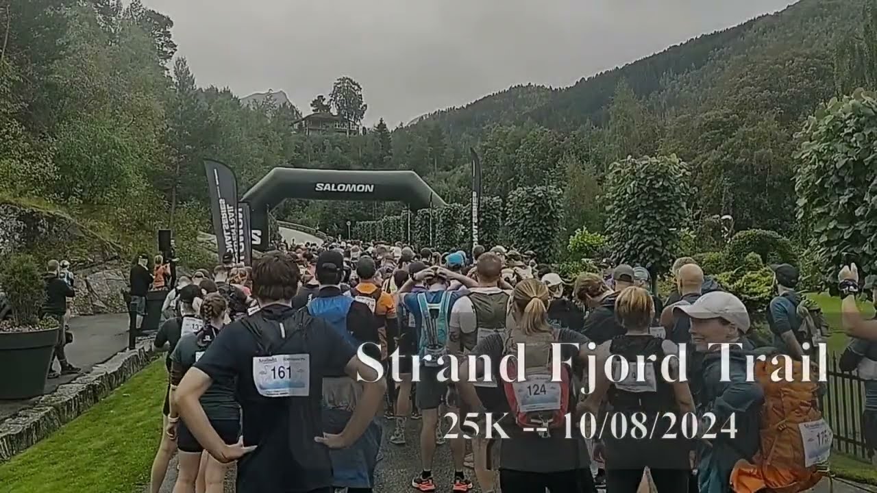 Stranda Fjord Trail 25K (August 10th, 2024)
