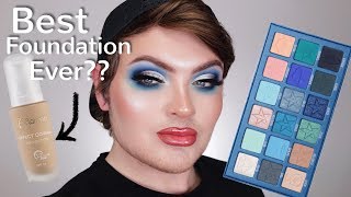 FULL FACE OF CURRENT FAVOURITES! BLUE BLOOD \& MORE! | makeupbyjaack