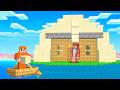 I BURIED My Best Friend in Minecraft Cherry Island