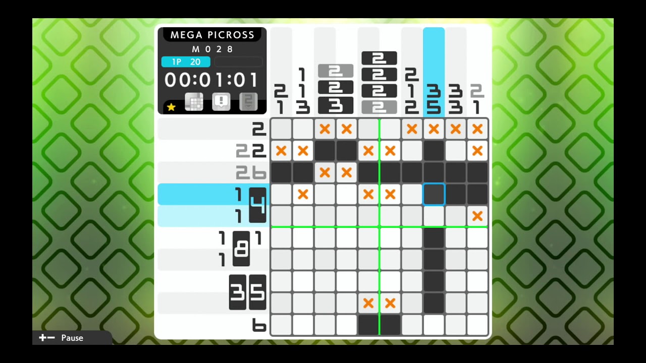 Picross S3 Switch   M028