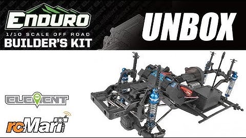 Element Enduro 1/10 Rock Crawler Builders Kit EP Unbox! #40102