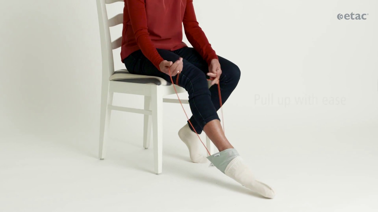 Etac Socky How to use stocking aid YouTube