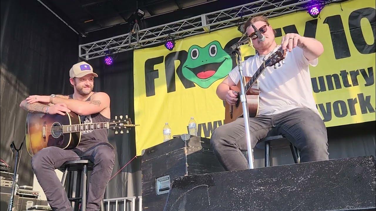 Kolby cooper on the froggy 107 7 free stage 7 26 23 york state fair