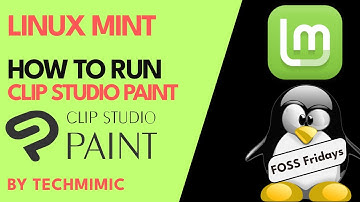 How to run CLIP STUDIO PAINT in LINUX MINT