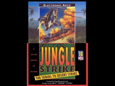 Видео: Jungle Strike Прохождение (Sega Rus)