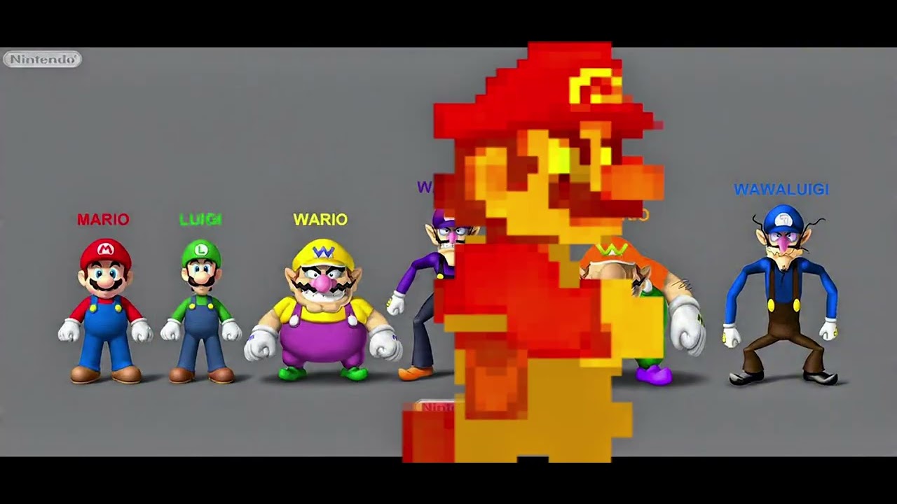 @NintendoAmerica @NintendoJP Mario Luigi Wario Waluigi Wawario And Wawaluigi!